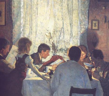 Frokost II or Morgenstemning, Gustav Wentzel